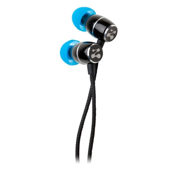 ZipBuds In-Ear Fresh Musta Sininen Vetoketju
