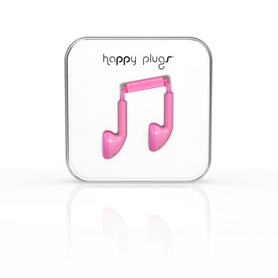 Happy Plugs Earbud Pink