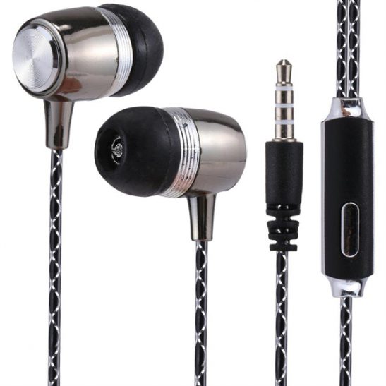 Bass Stereo Sound In-ear Control Earphone