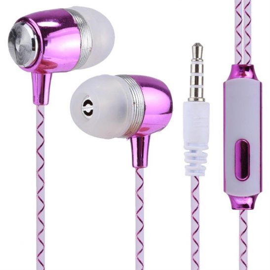 Bass Stereo Sound In-ear Control Earphone