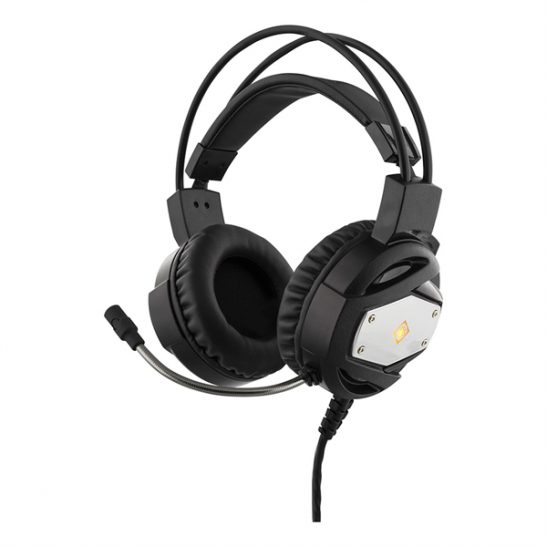 DELTACO Gaming Headset - Orange LED