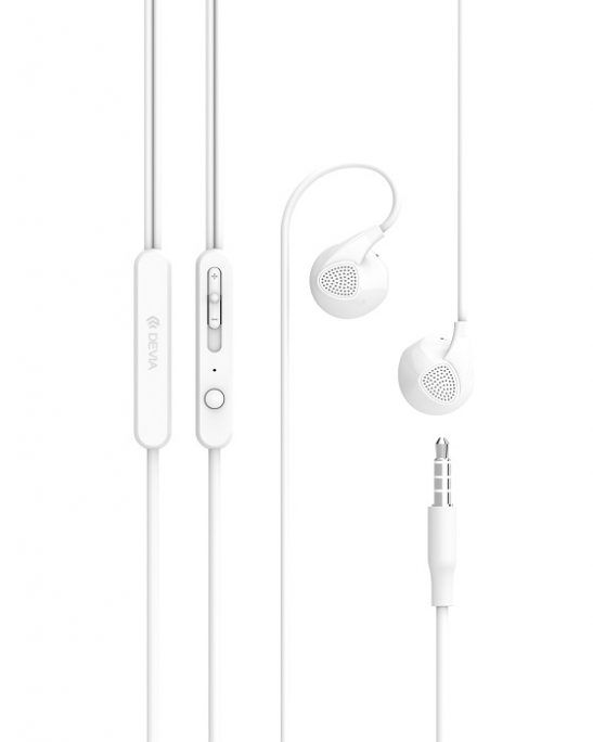 Devia EarPods D2 Nappikuulokkeet valkoinen