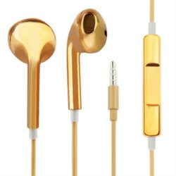 Earpods Volume&Mic iPhone - Gold