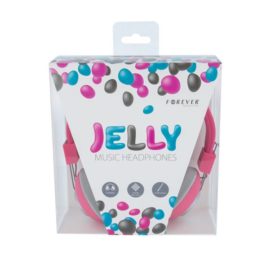 Forever Jelly Sankakuulokket - Pinkki