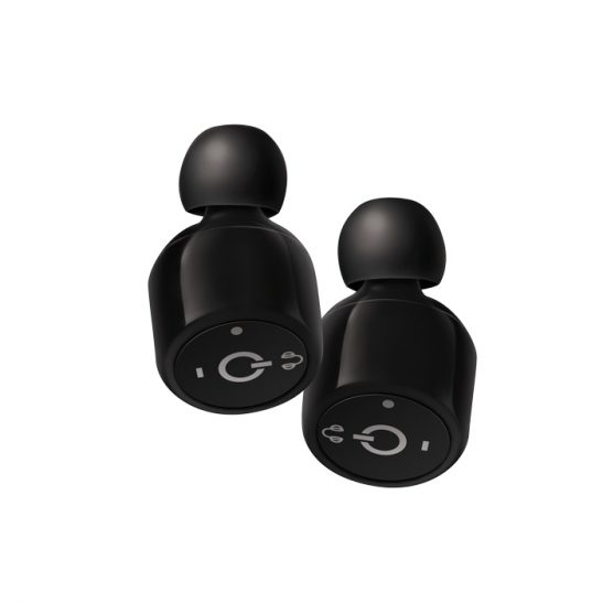 Forever Langattomat Earbuds TWE-100 Bluetooth nappikuulokkeet - musta