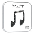 Happy Plugs Earbud Musta marmori