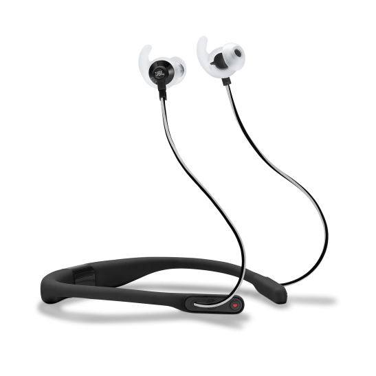JBL - Reflect Fit Heart Rate Wireless Headphones Black