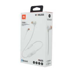 JBL T110BT Langattomat nappiluulokkeet valkoinen