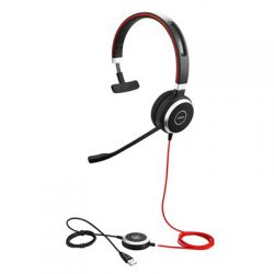 Jabra Evolve 40 Ms Mono Musta