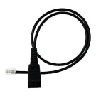 Jabra GN QD Cord 0,5m QD/4pin Modular Cisco