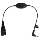 Jabra GN QD Cord 2,5 mm With Ptt