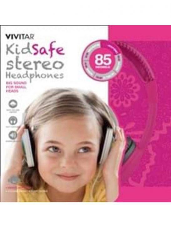 KidSafe - Stereo Headphones - Pink (440620)
