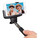 Kitsound Selfiestick 23-110cm with Bluetooth shutter Black