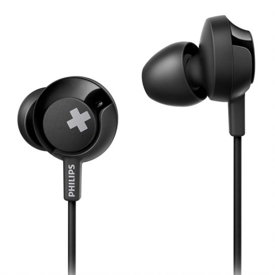 Philips BASS+ In-Ear Headset SHE4305BK