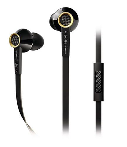 Philips Fidelio S2 High Fidelity In Ear Headset with mic Black