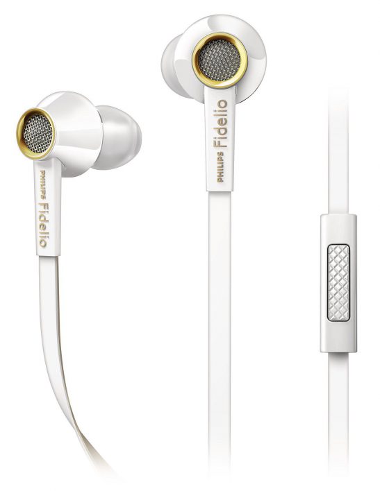 Philips Fidelio S2 High Fidelity In Ear Headset with mic White