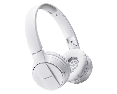 Pioneer Se-mj553bt Bluetooth Headphone - White Valkoinen