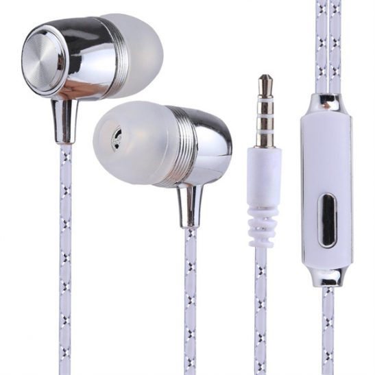 S2 Bas Stereoheadset In-ear iPhone, iPad, Samsung, Huawei, LG, HTC