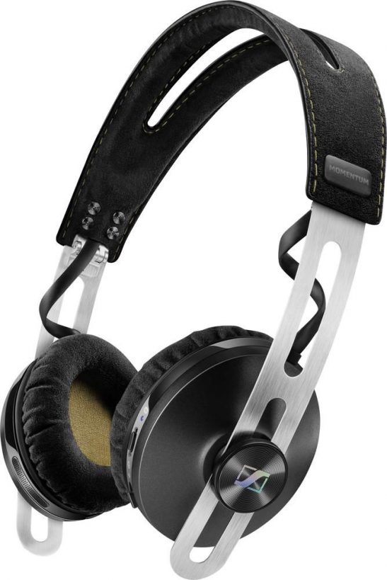 Sennheiser - Momentum 2.0 On-Ear Active Noise Canceling Wireless Headphones Black