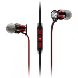 Sennheiser Momentum In-ear Galaxy - Black/red Punainen, Musta