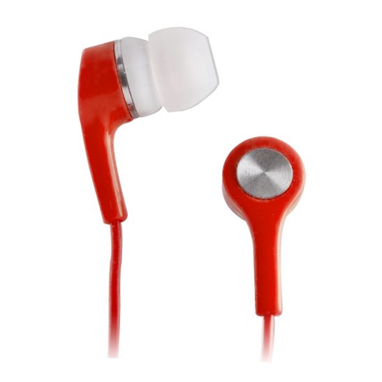 Setty Apple iPhone ja Nokia Lumia yhteensopivat kuulokkeet mikrofonilla - Punainen