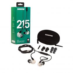 Shure - SE215 UNI - Sound Isolating Earphones (Clear)