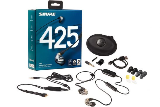 Shure - SE425 - Wireless Sound Isolating Earphones (Silver)