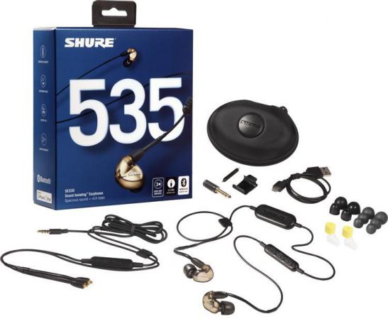 Shure - SE535 - Wireless Sound Isolating In-Ear Earphones (Bronze)