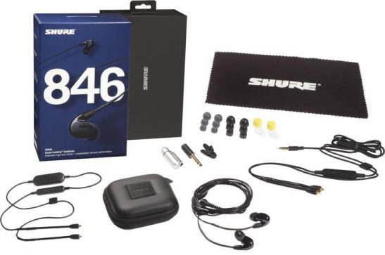 Shure - SE846 - Wireless Sound Isolating In-Ear Earphones (Black)