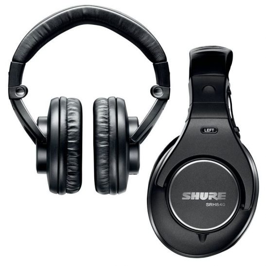 Shure - SRH840 -Professioal Headphones