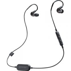 Shure Se215 + Rmce-bt1 Bluetooth Reciever Musta