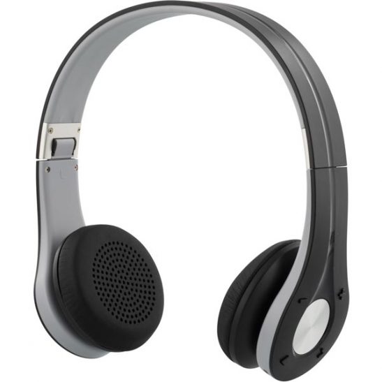Streetz Bluetooth-kuulokkeet jossa mikrofoni BT4.0+EDR musta/harmaa