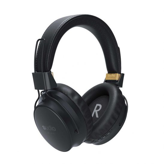 Sudio - Klar ANC Wireless Over-Ear Headphones Black