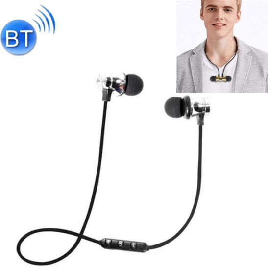 XT-11 Bluetooth Headset Magneettinen - Hopea