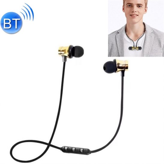 XT-11 Bluetooth Headset Magneettinen - Kulta