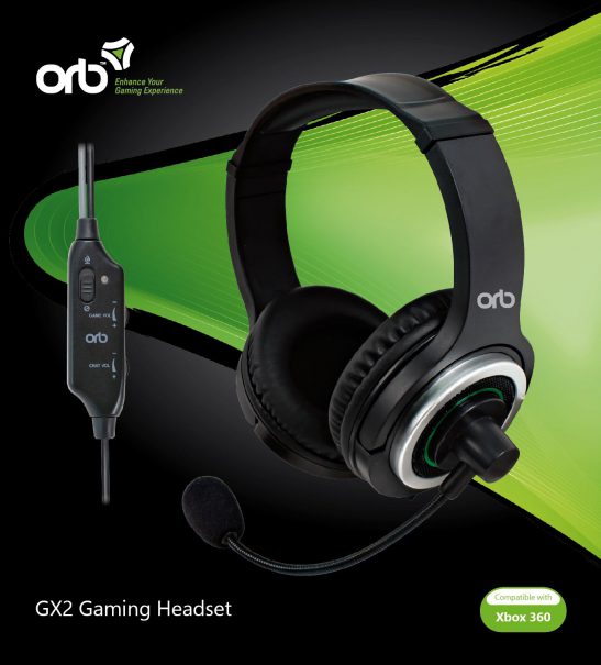 Xbox 360 - GX2 Gaming Headset (ORB)