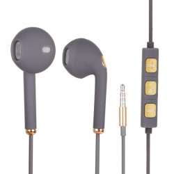 Kuulokkeet harmaa/kulta 3.5mm