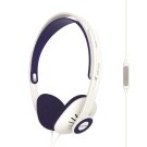 KOSS KPH30i Headphones On-Ear White/Blue