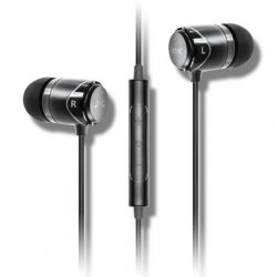 Soundmagic E11c Isolating Earphones With Mic Musta