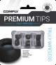 COMPLY Earphone Tips Truly Wireless Pro Black, 3 Pair Size Standard