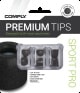 COMPLY Sport Pro 3 Pair Size Medium, Musta