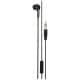 Ifrogz Earpollution Bolt Plus Earbuds With Mic Black