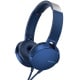 Sony MDR-XB550AP Headphones Blue