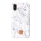 Happy Plugs Slim Case Iphone X/Xs White Marble