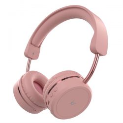 KitSound Metro X Bluetooth Headset - Rosa