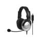 KOSS Headset SB45 USB Over-Ear Black Silver