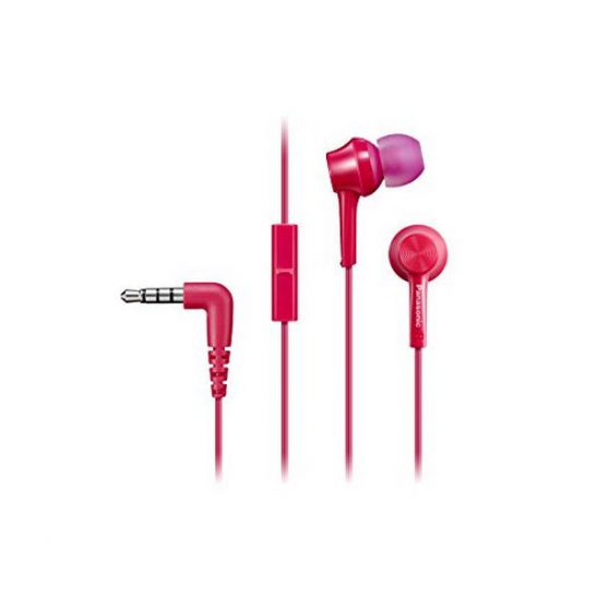 Kuulokkeet mikrofonilla Panasonic RP-TCM105E in-ear Pinkki