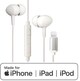 iPhone 5,6,7,8, X, XS, XS MAX kuulokkeet Lightning yhteyttä Apple (valkoinen)