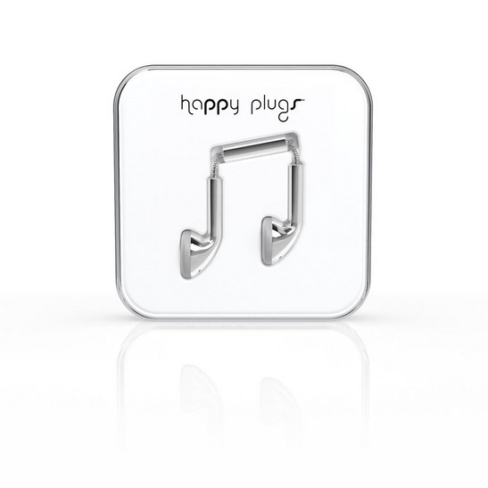 Happy Plugs Earbud Silver