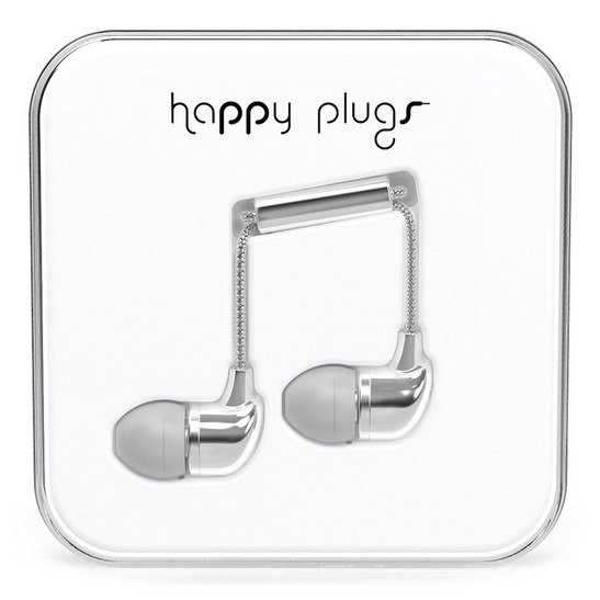 happy plugs silver